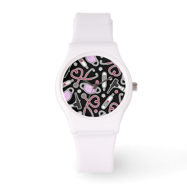 Cute Veterinarian / Veterinary Technician Love Watch (Front)