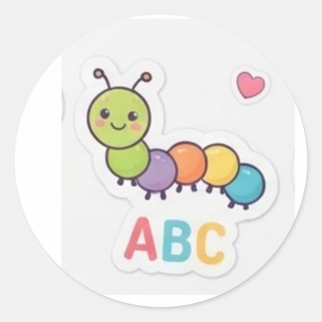 Cute Vibe Shaka Hand Sign Sticker Sheet (Front)