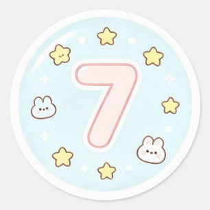 Cute Vibe Shaka Hand Sign Sticker Sheet