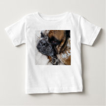 Cute Victorian Bulldog Photo Baby Shirt