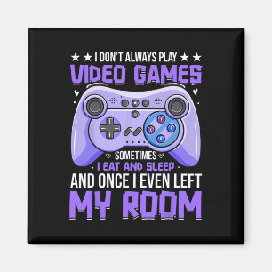 Cute Video Game Lover Gaming Player For Boys Kids  Magnet