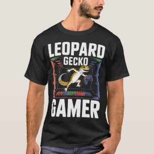 Cute Video Games Lizard Reptile Leopard Gecko Game T-Shirt