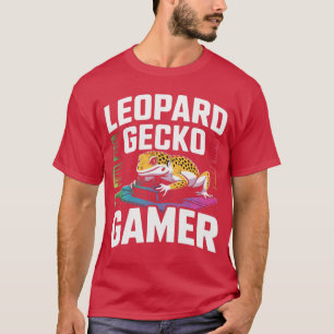 Cute Video Games Lizard Reptile Leopard Gecko Game T-Shirt