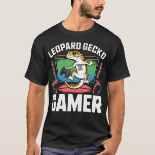 Cute Video Games Lizard Reptile Leopard Gecko Game T-Shirt