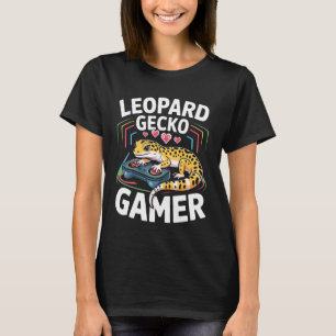Cute Video Games Lizard Reptile Leopard Gecko Game T-Shirt