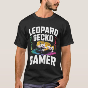 Cute Video Games Lizard Reptile Leopard Gecko Game T-Shirt