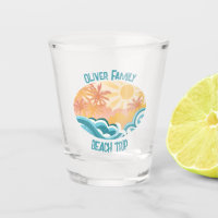 Cute Vintage Beach Waves Sunshine Blue Surfer