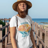 Cute Vintage Beach Waves Sunshine Vacation Women's