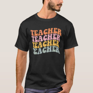 Cute Vintage Butterfly Kindergarten School Retired T-Shirt