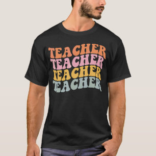 Cute Vintage Butterfly Kindergarten School Retired T-Shirt