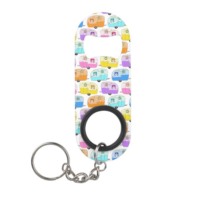 Cute Vintage Campers Trailers RV Christmas Holiday (Front)