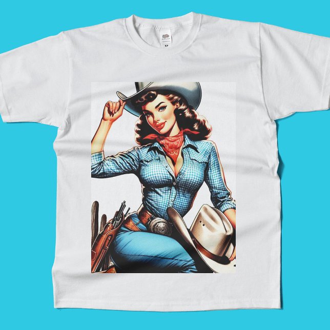 Cute Vintage Country Girl T-Shirt (Creator Uploaded)