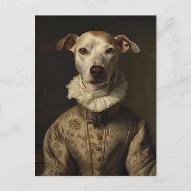 Cute Vintage Dog  Postcard (Front)