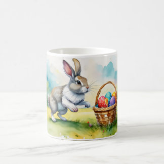 Cute Vintage Easter Bunny  Coffee Mug
