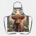Cute Vintage Highland Cow