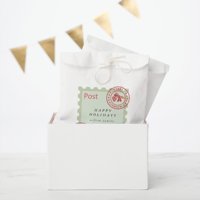 Cute Vintage Mail Monogram Favour Bags (Party)