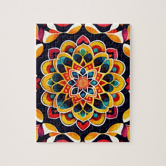 Cute Vintage Mandala Jigsaw Puzzle (Vertical)