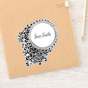 Cute vintage name or brand logo