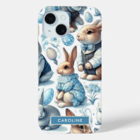 Cute Vintage Rabbit Seamless