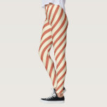 Cute Vintage Red and White Striped Pattern Leggings<br><div class="desc">Cute Vintage Red and White Striped Pattern Leggings</div>