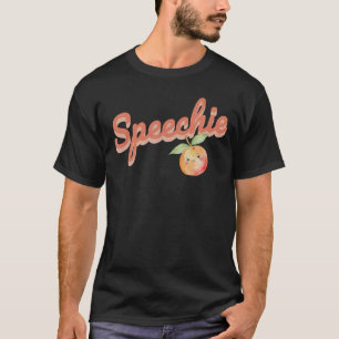 Cute Vintage Retro Speech Therapist Speechie SLP P T-Shirt