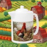 Cute vintage rooster hen Country Farmhouse<br><div class="desc">design by www.etsy.com/Shop/TheOldDesignShop</div>