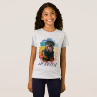 Cute Vintage Rottie Rottweiler Dog Animal Pet Love