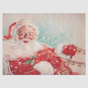 Cute vintage Santa Claus Tissue Paper