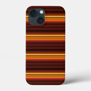 Cute vintage stripes iPhone 13 mini case