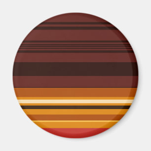 Cute vintage stripes magnet