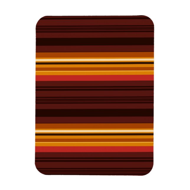 Cute vintage stripes magnet (Vertical)