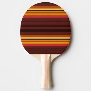 Cute vintage stripes ping pong paddle