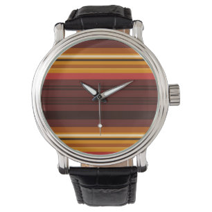 Cute vintage stripes watch