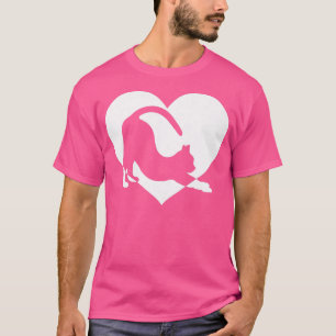 Cute vintage Who Loves Cats Black cat Funny White T-Shirt