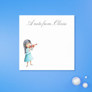 Cute Violinist  Post-it Notes