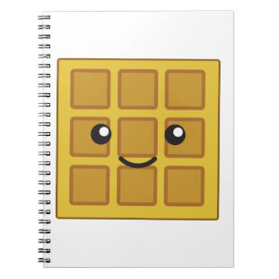 Cute Waffle Notebook