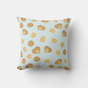 Cute Walnuts Nut Pattern Cushion
