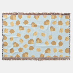 Cute Walnuts Nut Pattern Throw Blanket
