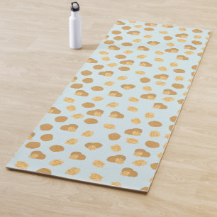 Cute Walnuts Nut Pattern Yoga Mat