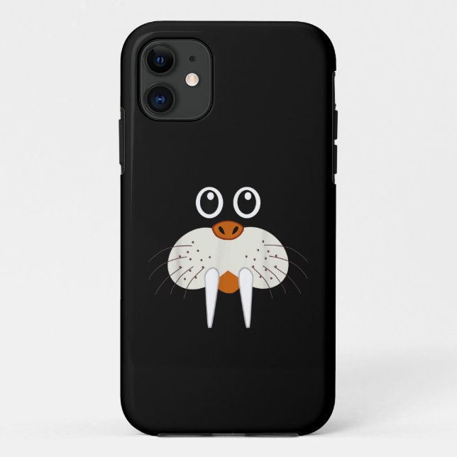 Cute Walrus Animal Costume Funny Halloween Case-Mate iPhone Case (Back)