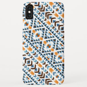 Cute watercolor aztec pattern iPhone XS max case