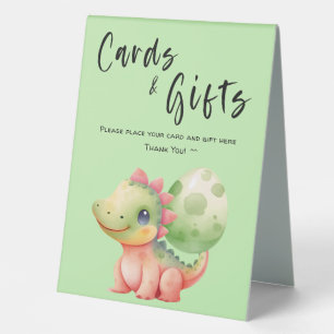 Cute Watercolor Baby Dinosaur Baby Shower