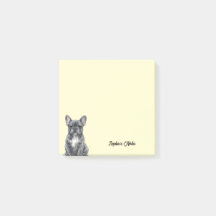 Cute Watercolor Bulldog Trendy Custom