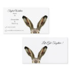 Cute Watercolor Bunny Rabbit Mummy Card