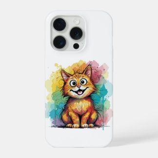 Cute Watercolor Cat Phone Case