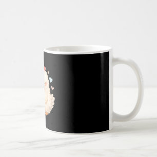 Cute Watercolor Chicken Gently Hugging _1 Coffee Mug