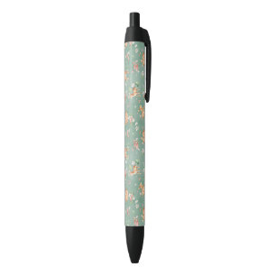 Cute Watercolor Deer Pattern Black Ink Pen