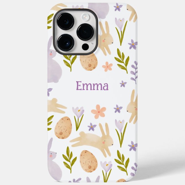 Cute Watercolor Easter  Case-Mate iPhone Case (Back)