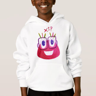 Cute Watercolor Geek Candy Character Mathematician