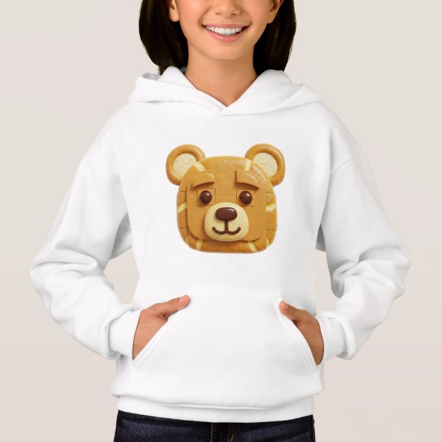 Cute Watercolor Ginger Panda Face Art (Front)